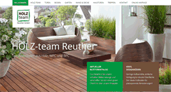 Desktop Screenshot of holz-team.de